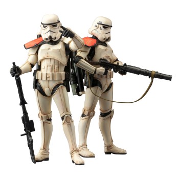 Star Wars ARTFX+ Statue 2-Pack Sandtrooper 18 cm